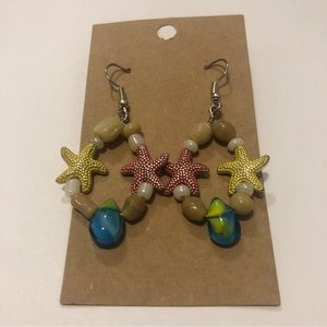 Starfish Dangle Earrings